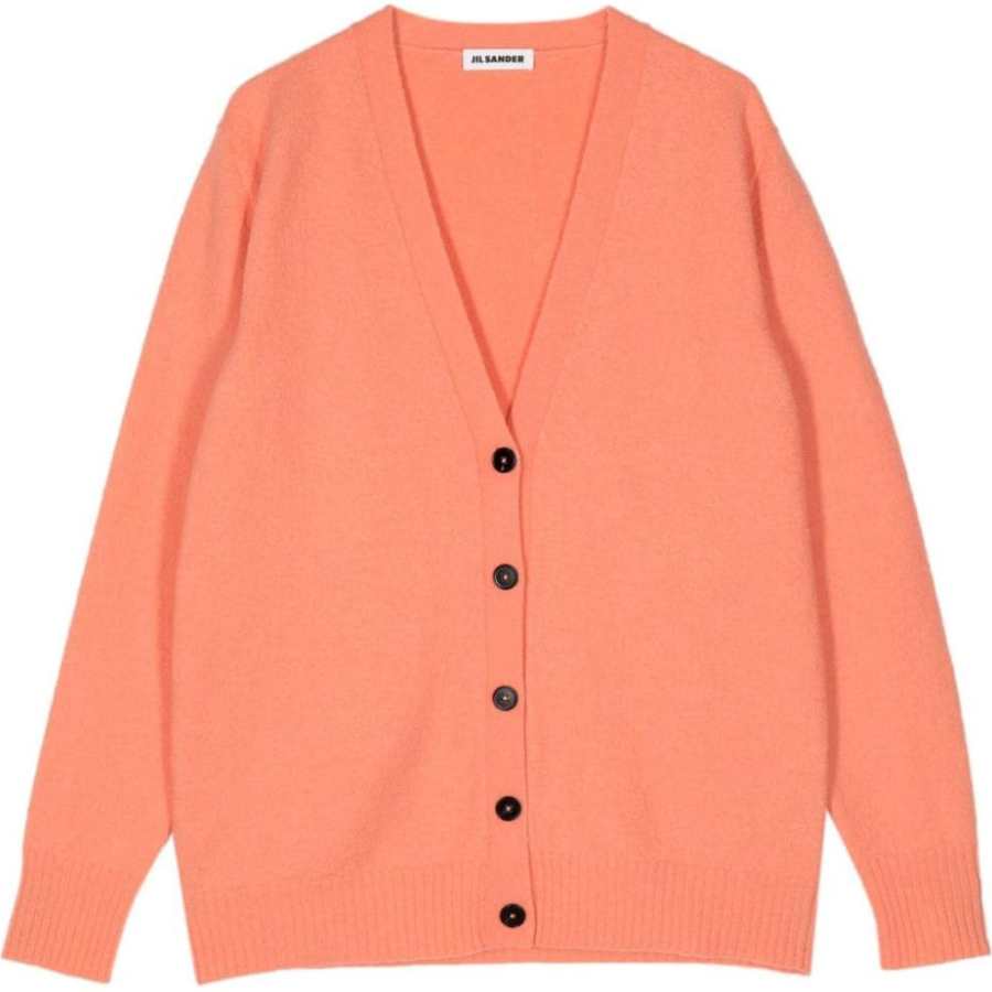 JIL SANDER FW24 Sweater Women's Peach Pink