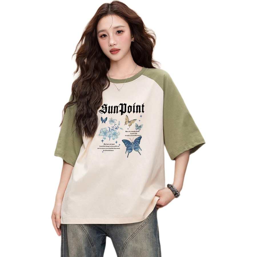 BALENO Raglan Sleeve T Shirt Women's