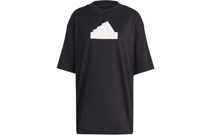Adidas Adidas Drop Shoulder Sleeve T Shirt Women's Black Japan Version