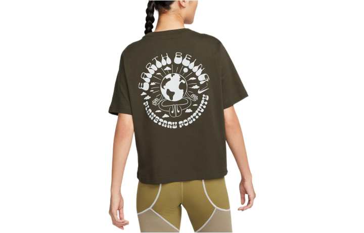 Nike Nike Set in Sleeve T Shirt Women's Green