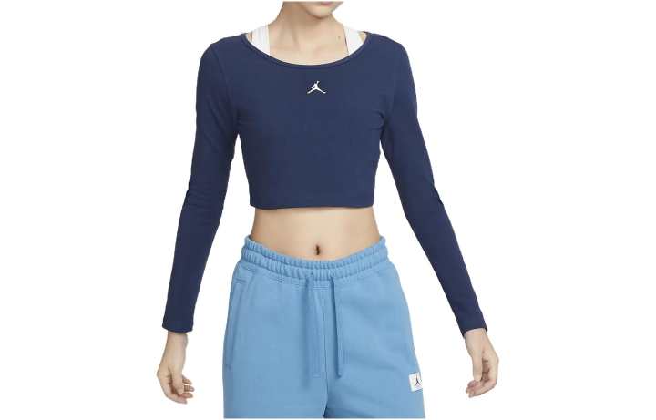 Jordan Jordan T Shirt Women's Navy Blue
