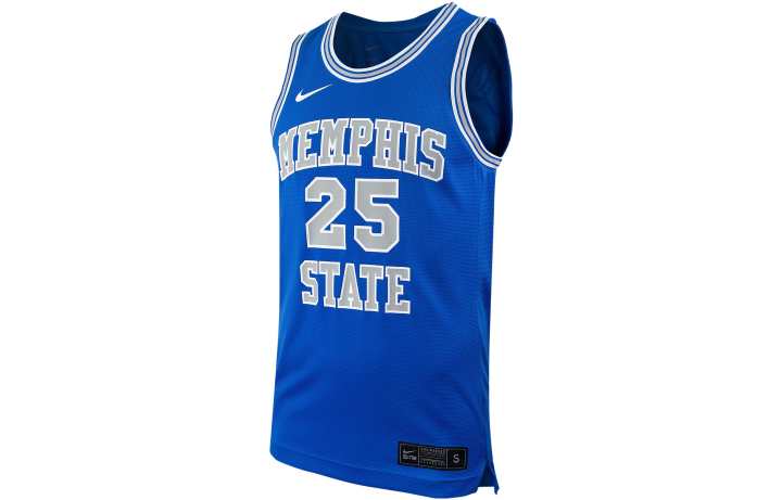 Nike Nike Memphis Basketball Jersey Memphis, Hardaway Size 25 Men's Dark Blue