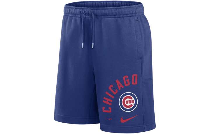 Nike Nike Chicago Cubs Arched Kicker Sports Shorts Men's Blue