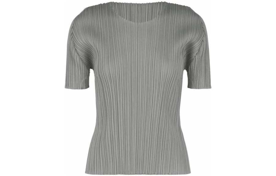ISSEY MIYAKE SS22 T Shirt Women's Gray