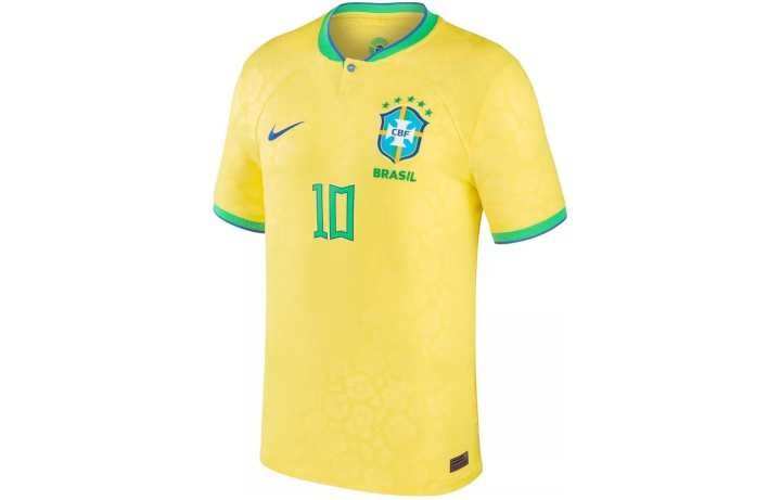 Nike Nike Brazil National Team Soccer Jersey Fan Edition Unisex Yellow
