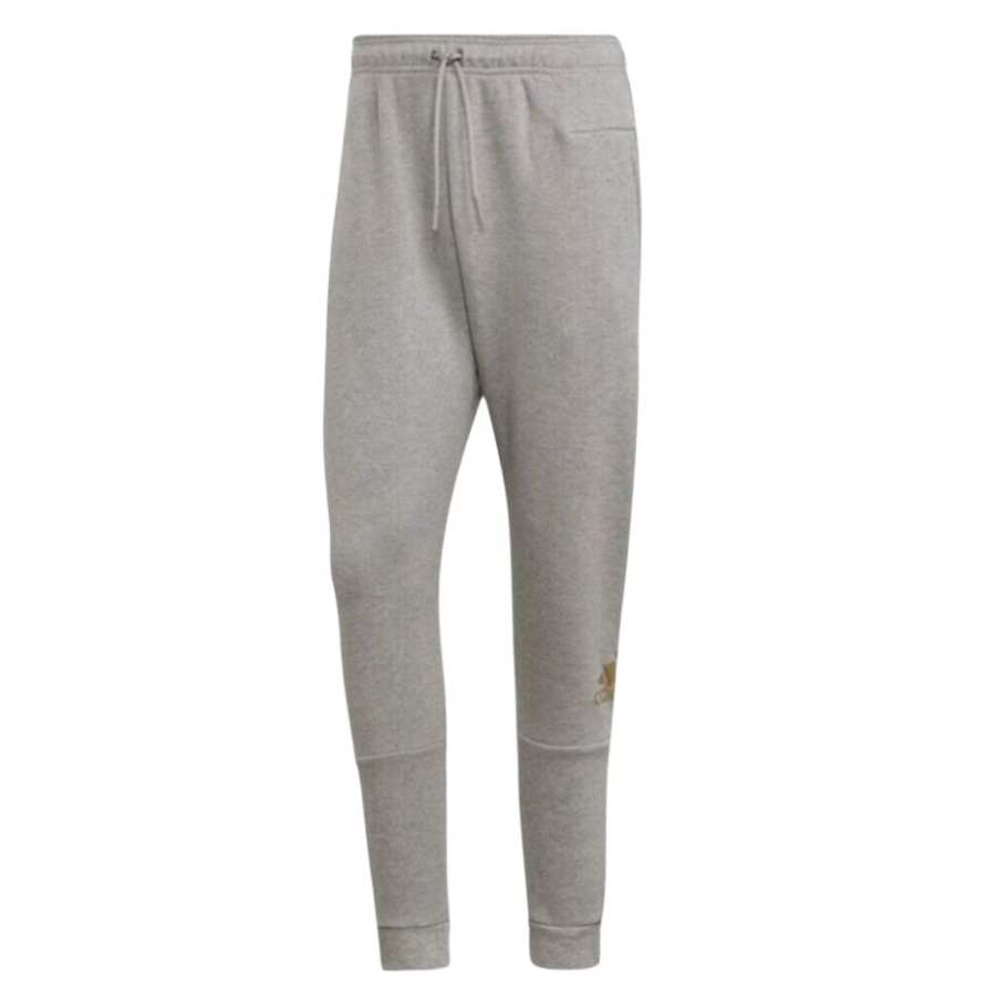 Adidas Adidas Sport Sports Pants Men's Medium Gray Heather/Matte High Polish Finish Color