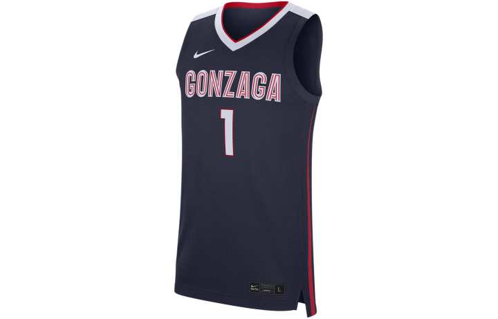 Nike Nike College Replica Gonzaga Basketball Jersey Men's Marine Blue