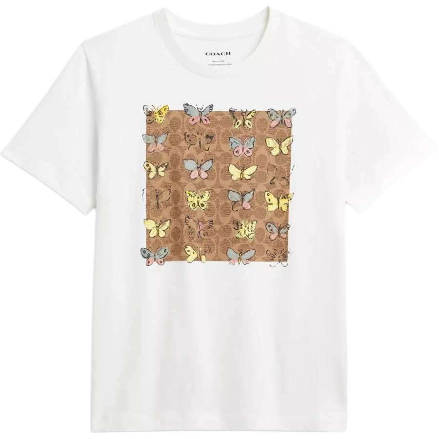 COACH COACH Regular T Shirt Women's White