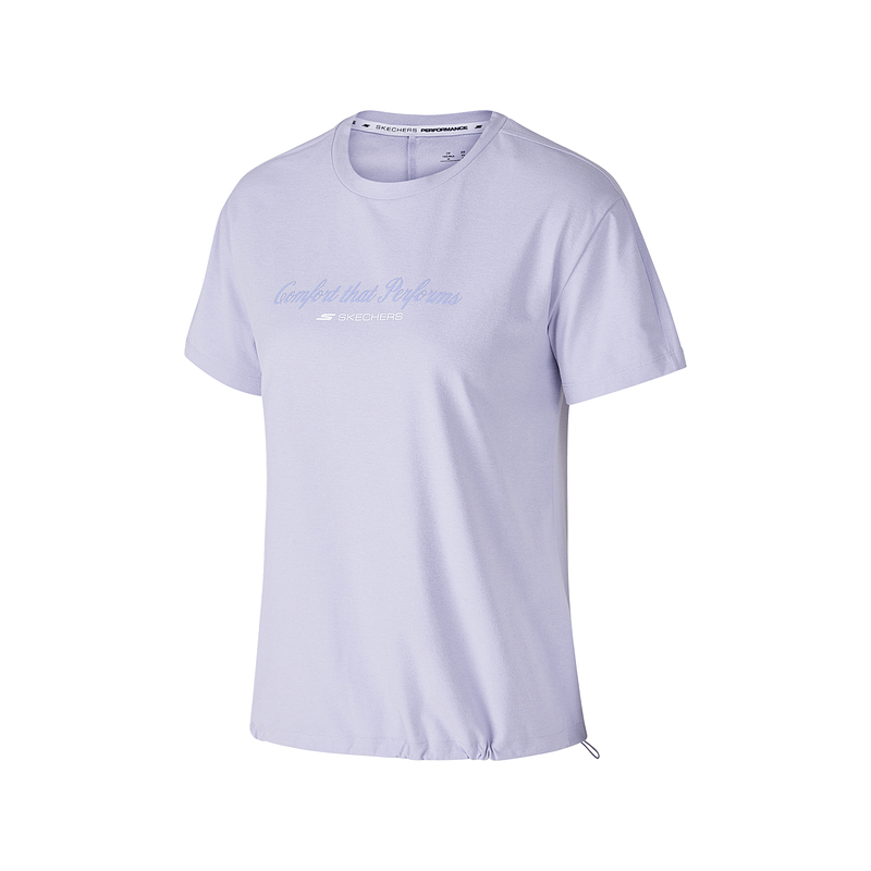 Skechers Quick Dry T Shirts Women's Light Purple