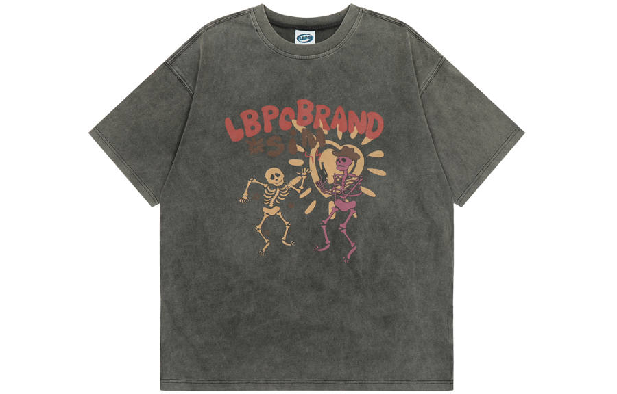 LBPC T Shirts Unisex Crew Neck Moderate Straight Fit