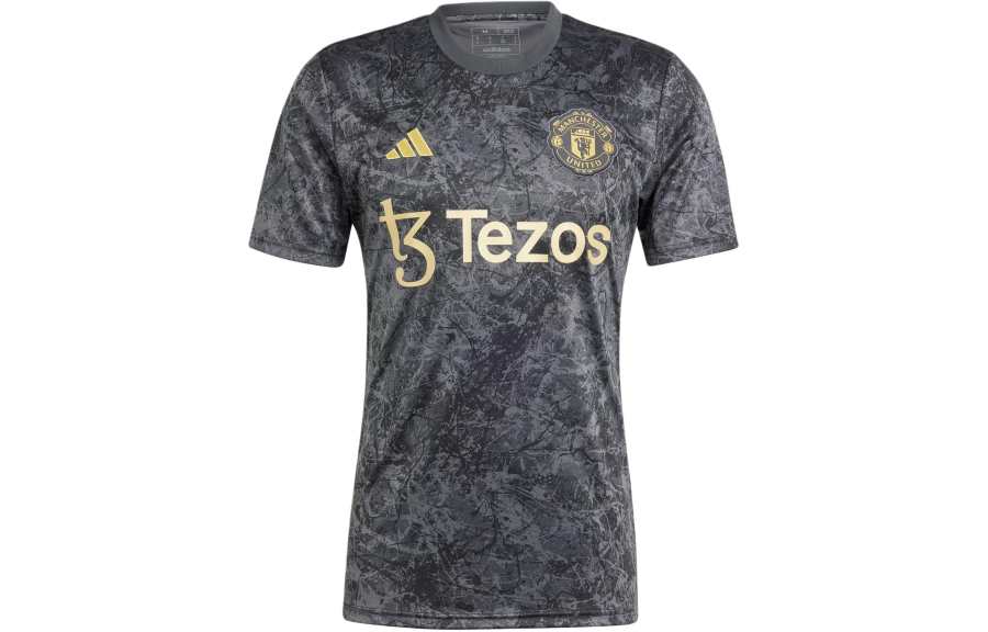 Adidas Adidas x Stone Roses Manchester United Soccer Jersey Men's Black