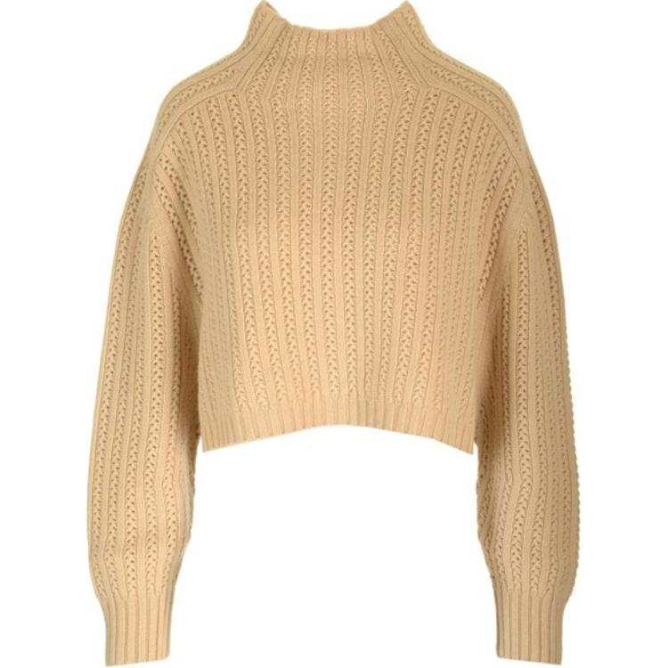 MaxMara Max Mara Hodeida High Neck Cropped Cardigan