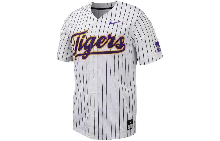 Nike Nike Lsu Tigers Men's Nike College Limited Baseball Jersey