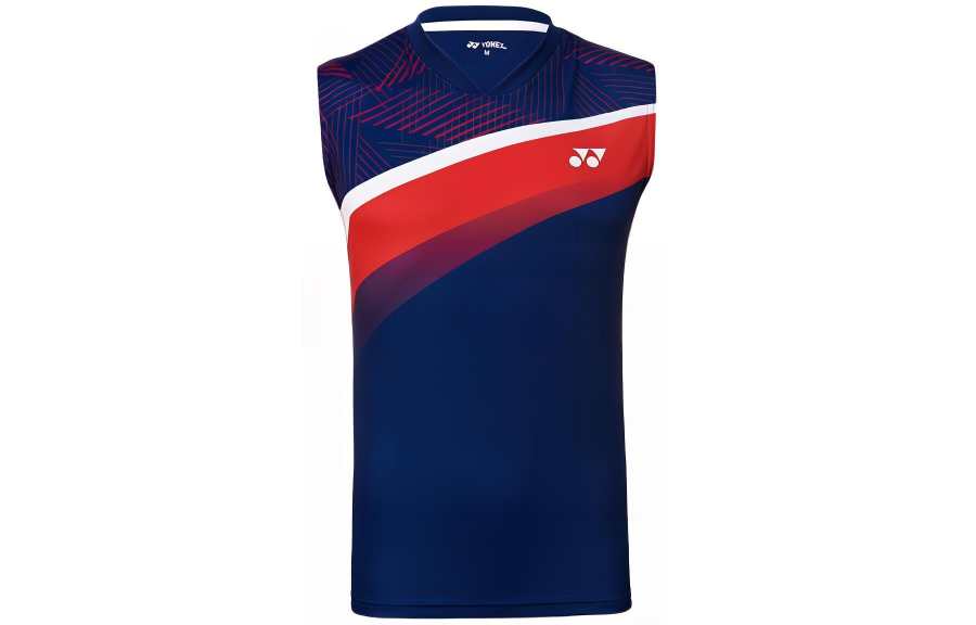 YONEX Badminton Jerseys Men's V Neck Moderate