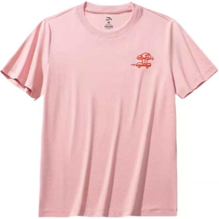 Anta x CHAOJIZHIWU,LIANMINGKUAN Life Collection T Shirt Women's Watermelon Pink