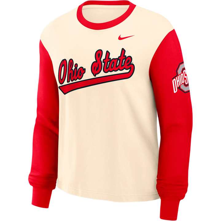 Nike Nike Ohio State Buckeyes Boxy Women's Nike College Long-Sleeve T-Shirt