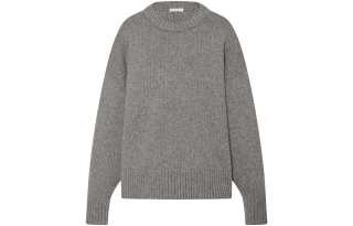 THE ROW Puff-Sleeved Crewneck Jumper