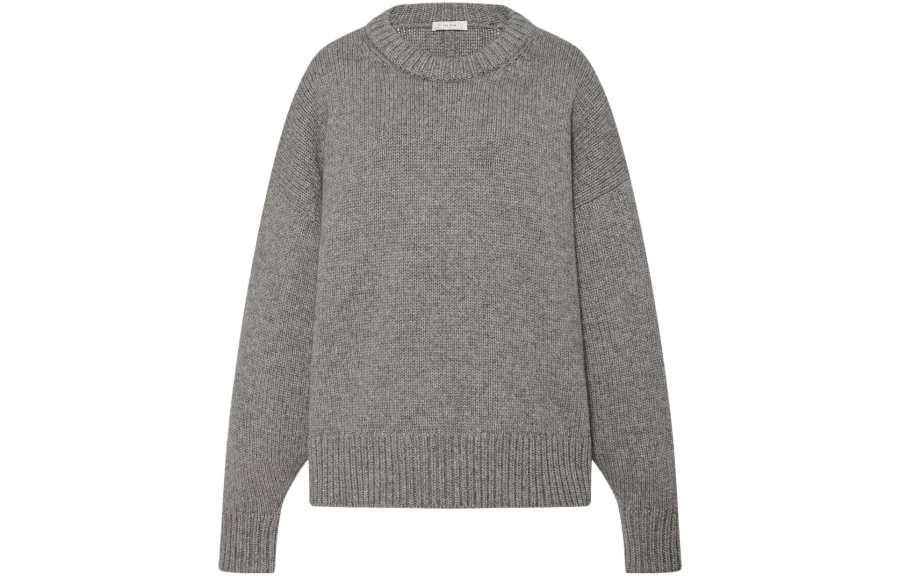 THE ROW Puff-Sleeved Crewneck Jumper