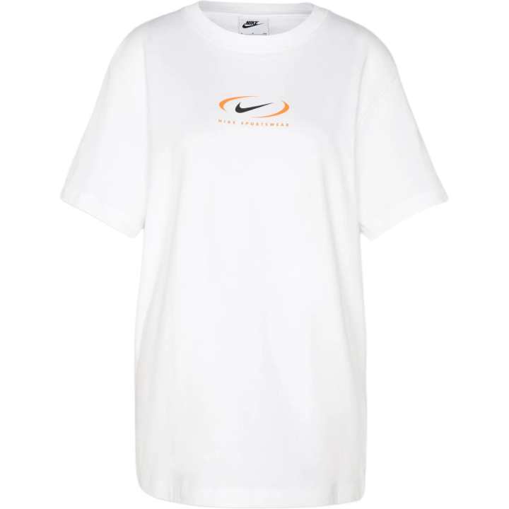 Nike Nike Drop Shoulder Sleeve T Shirt Women's White