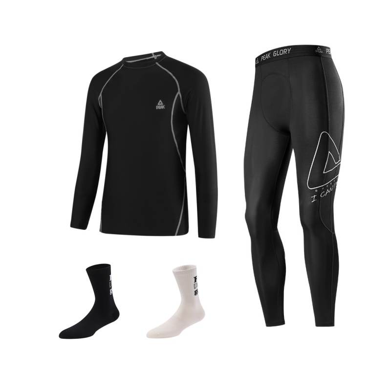 PEAK PEAK Fitness Sets Men's Crew Neck Thin