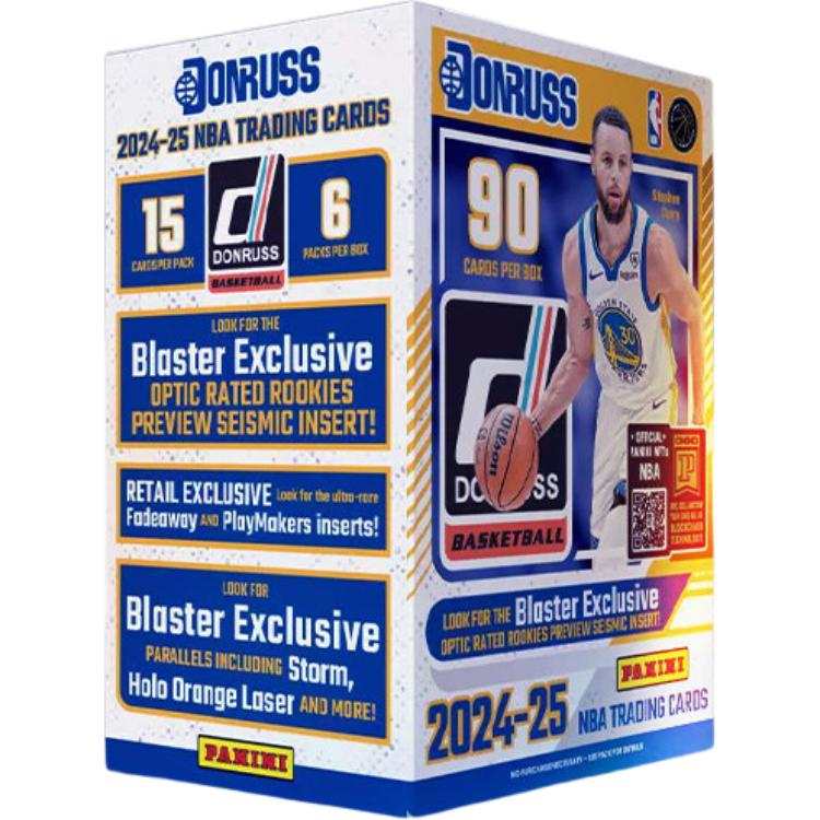 PANINI 24 25 Basketball NBA Donruss Basketball Blaster Cards, Hand Grenade Sports Cards Whole Box