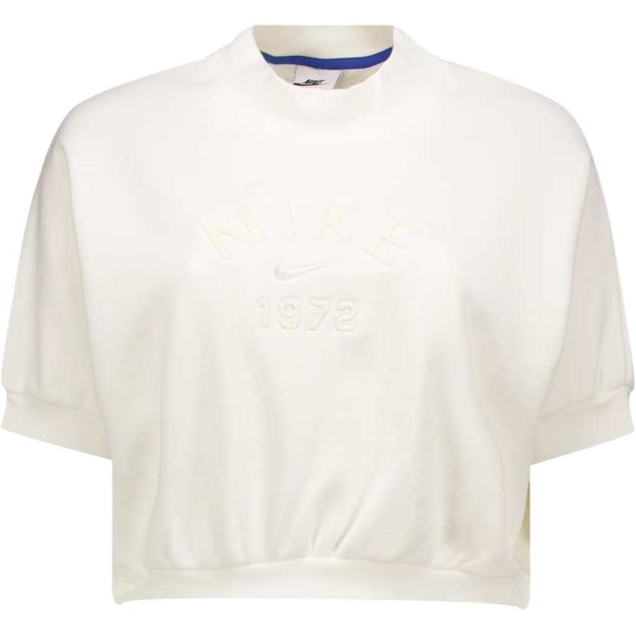 Nike Nike Sportswear Collection Women's Crew Neck Short Sleeve Cropped French Terry Top