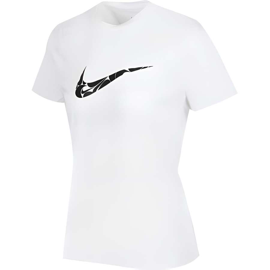 Nike Nike T Shirts Women's White Crew Neck Moderate Straight Fit