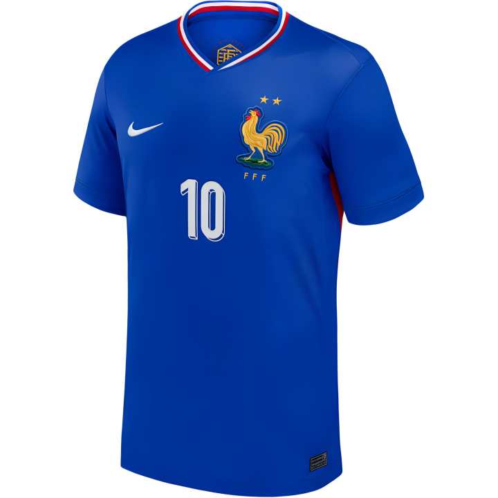 Nike Nike France National Team Soccer Jersey Men's Blue