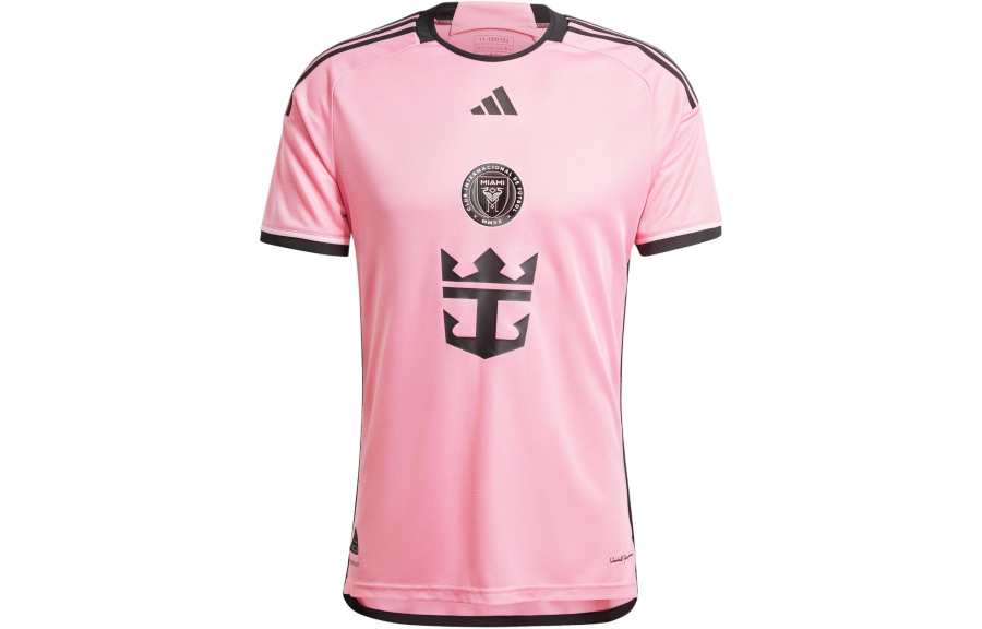 Adidas Adidas Miami International Inter Miami Cf 24/25 Messi Home Soccer Jersey Player Edition Men's Simple Pink