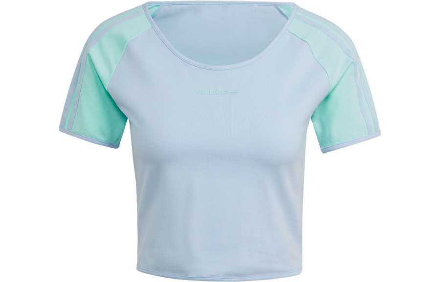 Adidas Originals T Shirt Women's Light Pink Blue