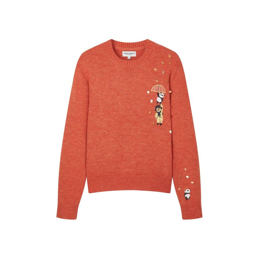 Teenie Weenie Sweaters Women's Crew Neck Moderate A Line