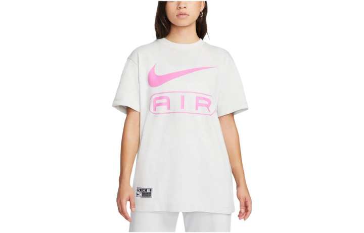 Nike Nike Drop Shoulder Sleeve T Shirt Women's White
