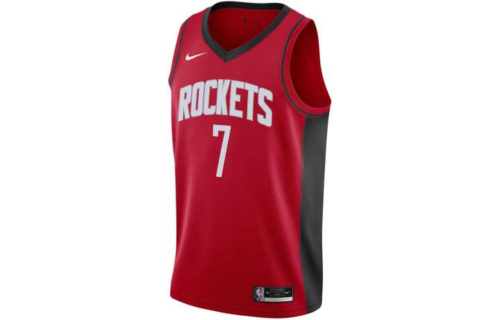 Nike Nike Rockets Icon Edition 2020 Basketball Jersey Men's University Red