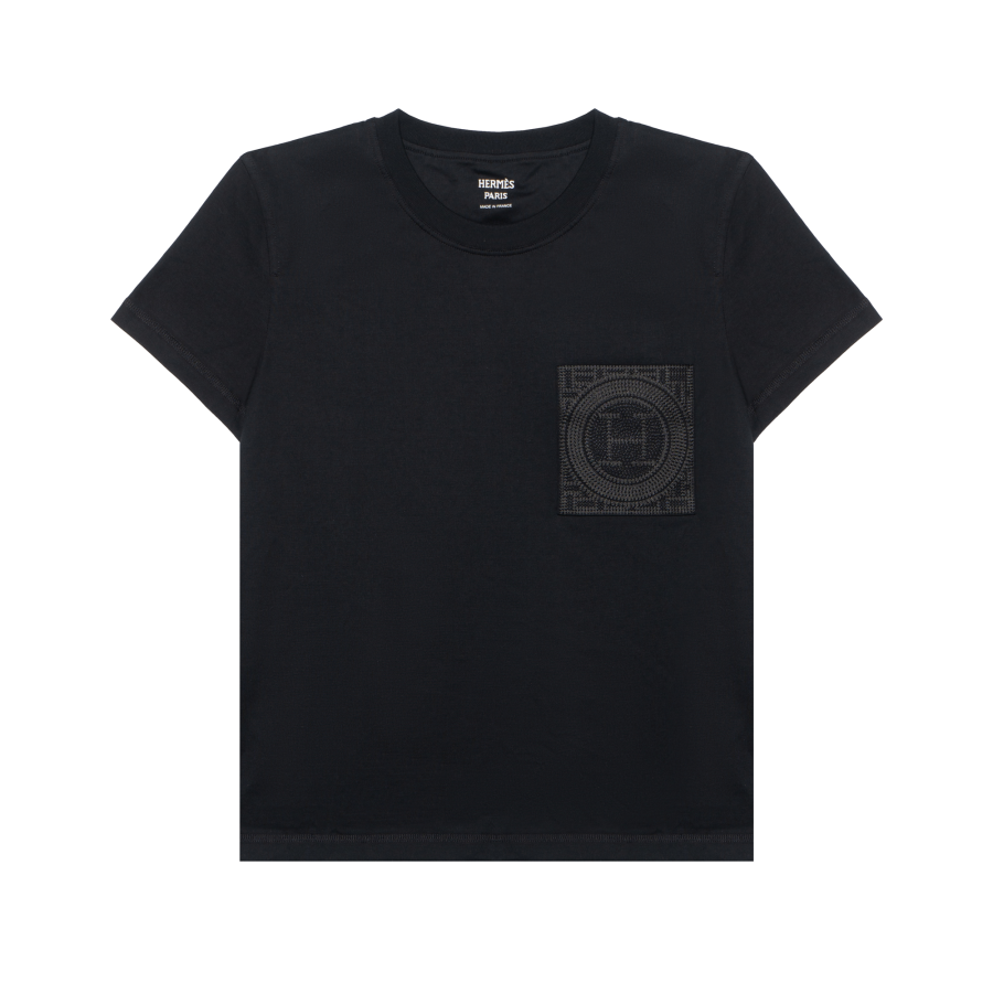 HERMES HERMES Regular T Shirt Women's Black
