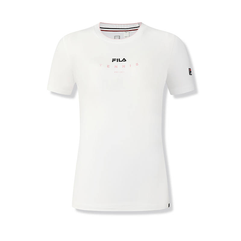 FILA Tennis T Shirt Women's Jade White
