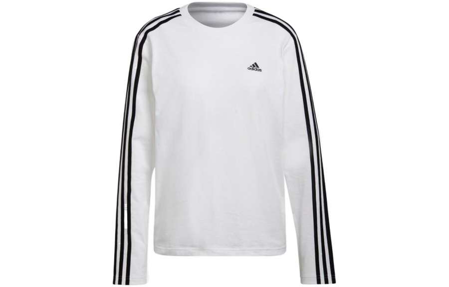 Adidas Adidas T Shirts Women's White Crew Neck Moderate Straight Fit