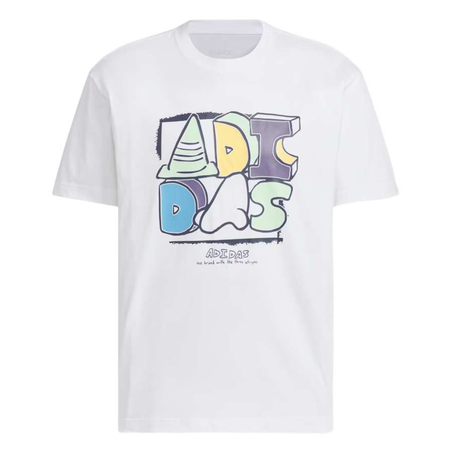 Adidas Adidas SS25 T Shirt Men's White