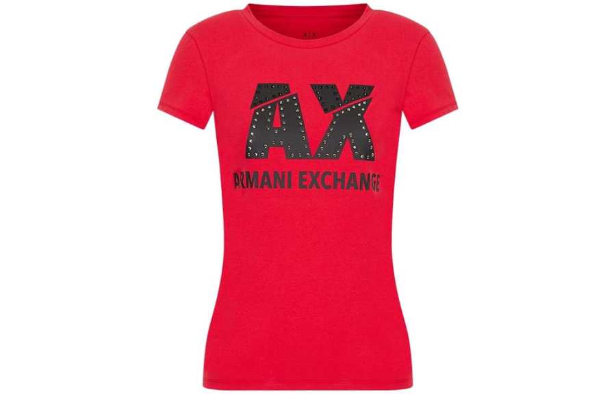ARMANI EXCHANGE ARMANI EXCHANGEAE FW22 T Shirt Women's Red