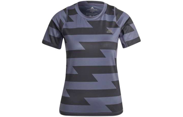 Adidas Adidas T Shirts Women's Blue Crew Neck Moderate Straight Fit
