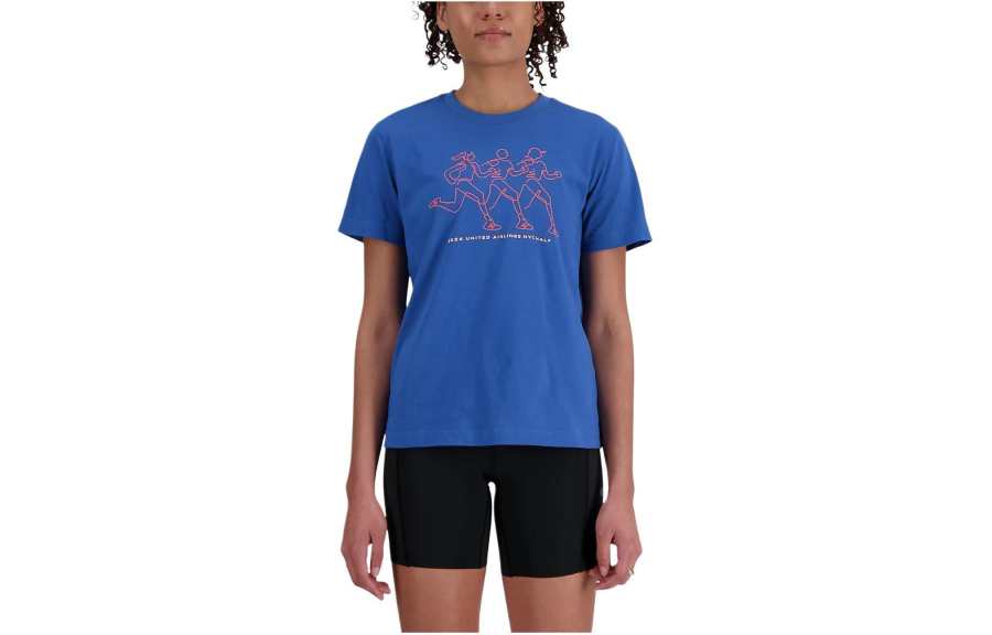New Balance New Balance Regular T Shirt Women's Blue