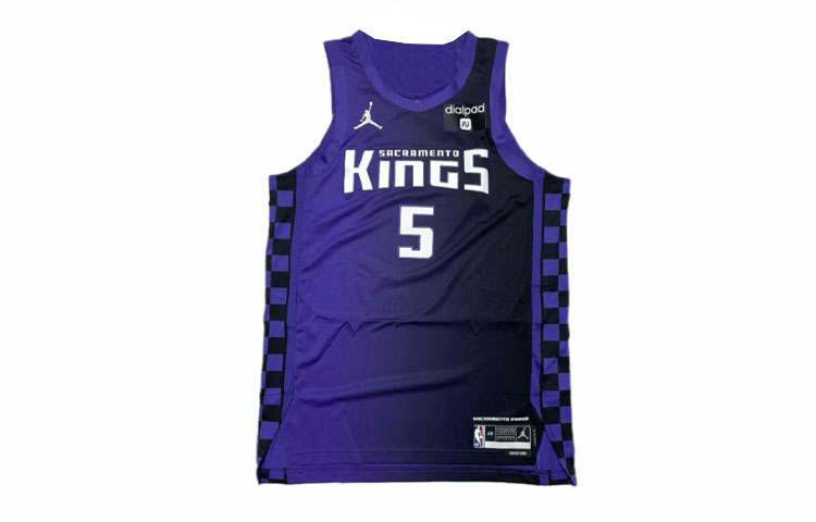 Jordan Jordan De'Aaron Fox Basketball Jersey Men's Purple