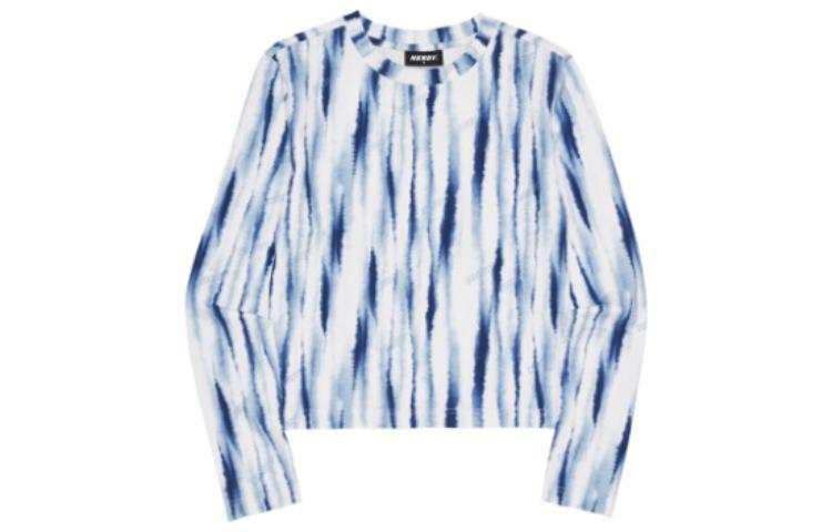 NERDY SS22 Crew Neck Loose Fit Straight Fit Long Sleeved T Shirt Women's