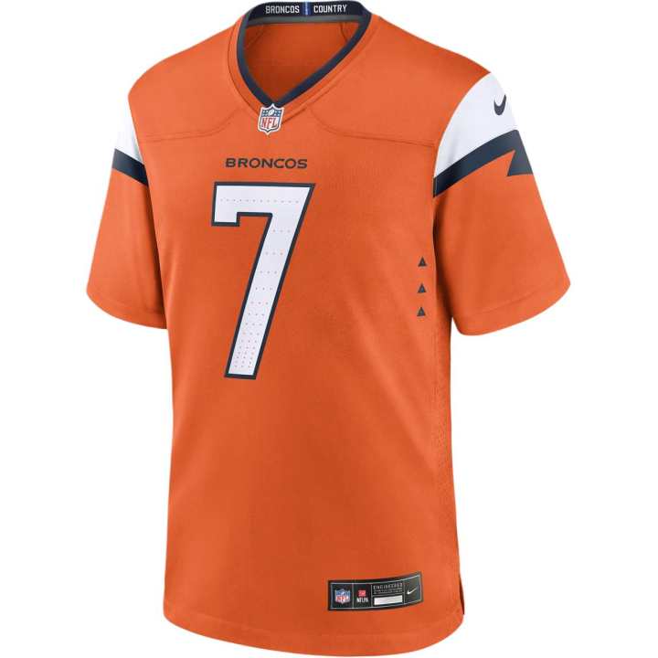Nike Nike Elway Denver Broncos Soccer Jersey Men's Orange