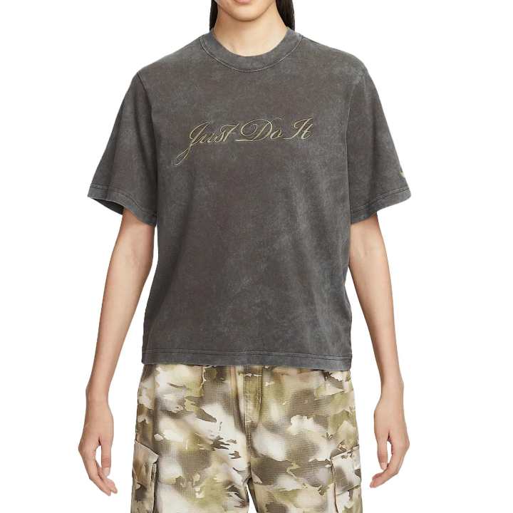 Nike Nike Sportswear Regular T Shirt Women's Baroque Brown/Olive Green
