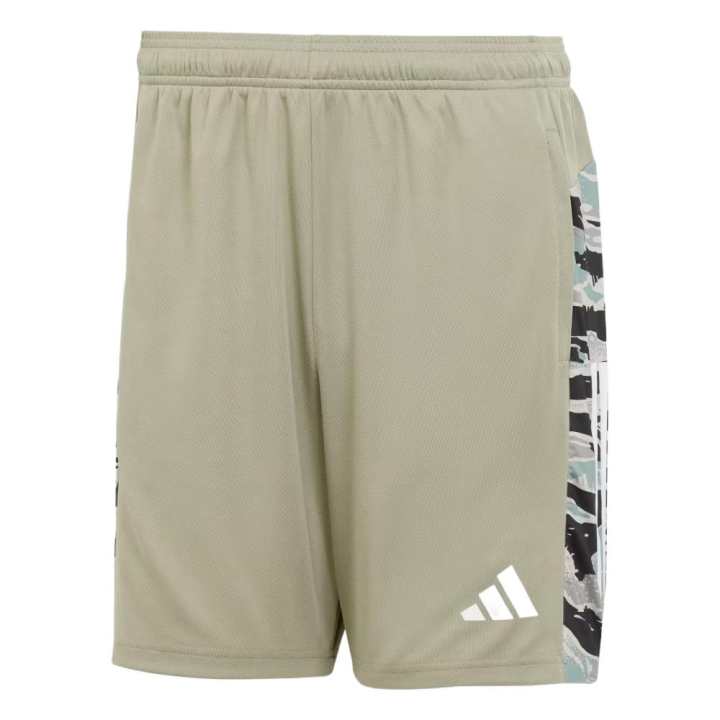 Adidas Adidas Free Shipping With AdiClub Train Essentials Camo 3 Stripes Shorts
