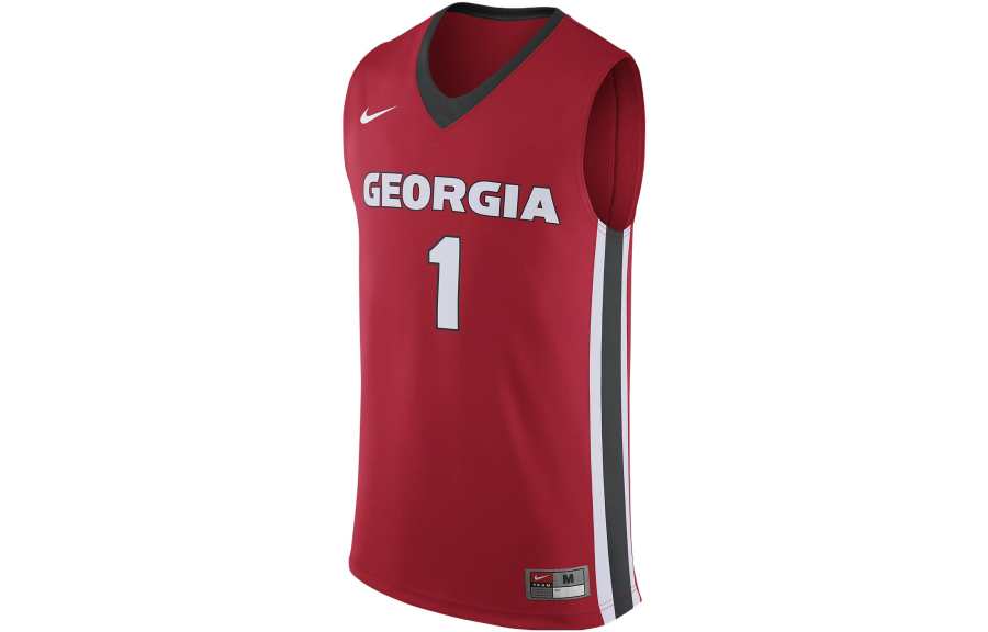 Nike Nike Georgia Bulldogs Replica Men's Nike College Basketball Jersey