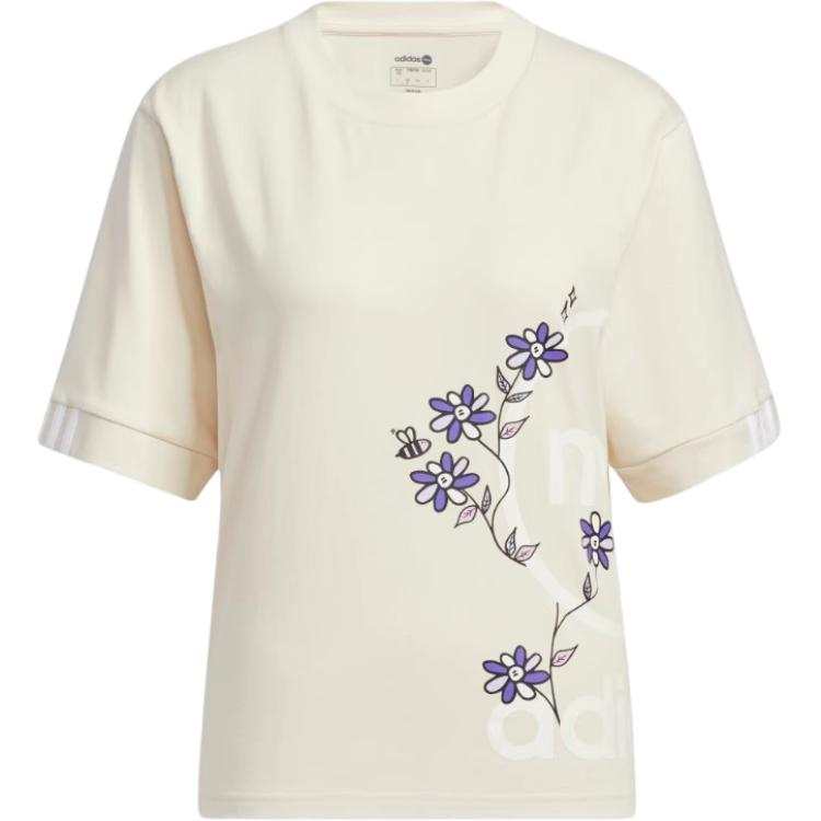 Adidas Neo T Shirt Women's Ecru