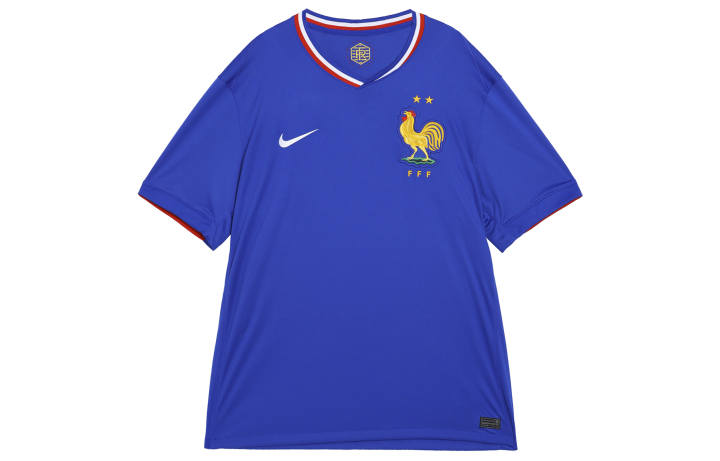 Nike Nike France National Team Soccer Jersey Fan Edition Men's Blue