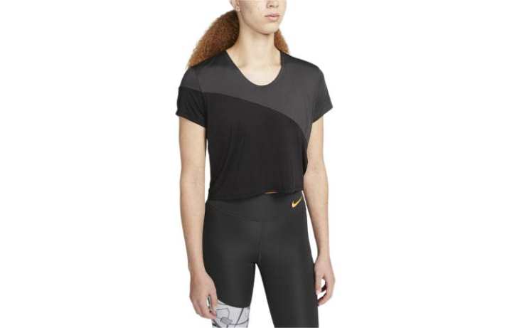 Nike Nike Dri-FIT Retro Run T-Shirt Women's Black