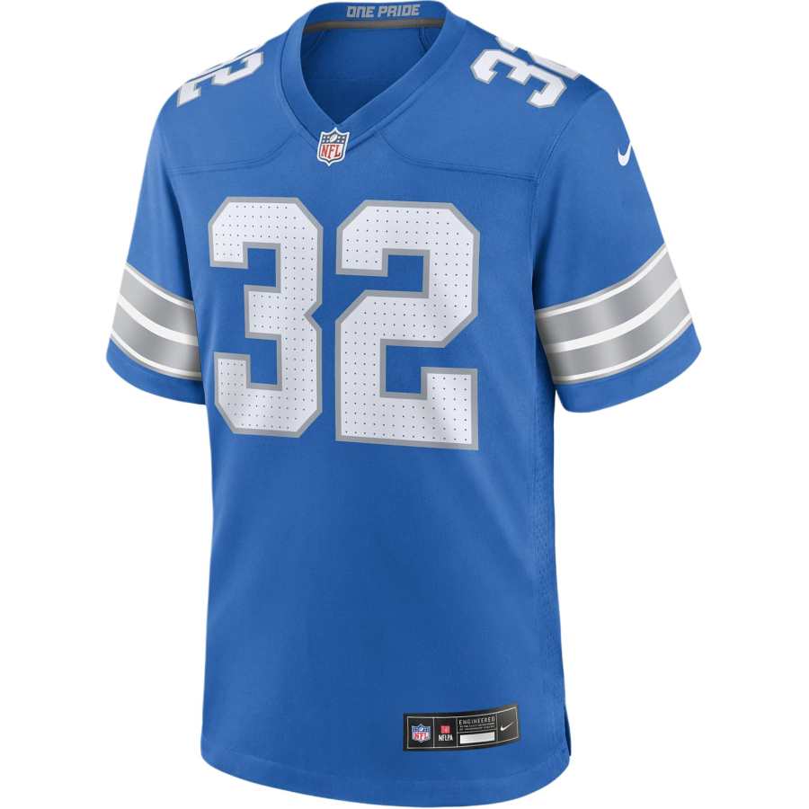 Nike Nike Brian Branch Detroit Lions Men's Nike Nfl Game Football Jersey